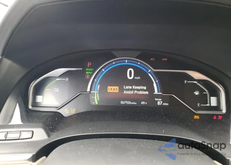 2018 Honda Clarity Touring из США, поврежденный, VIN JHMZC5F3XJC010725